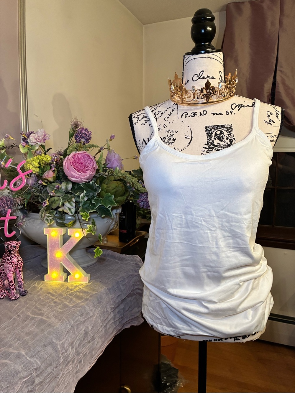 NWT 3-Pack Women’s Seamless Padded Cami Tank Tops Gray White Black Plus Size 4X - Picture 11 of 15